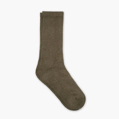Men's Cotton Crew Sock | Olive